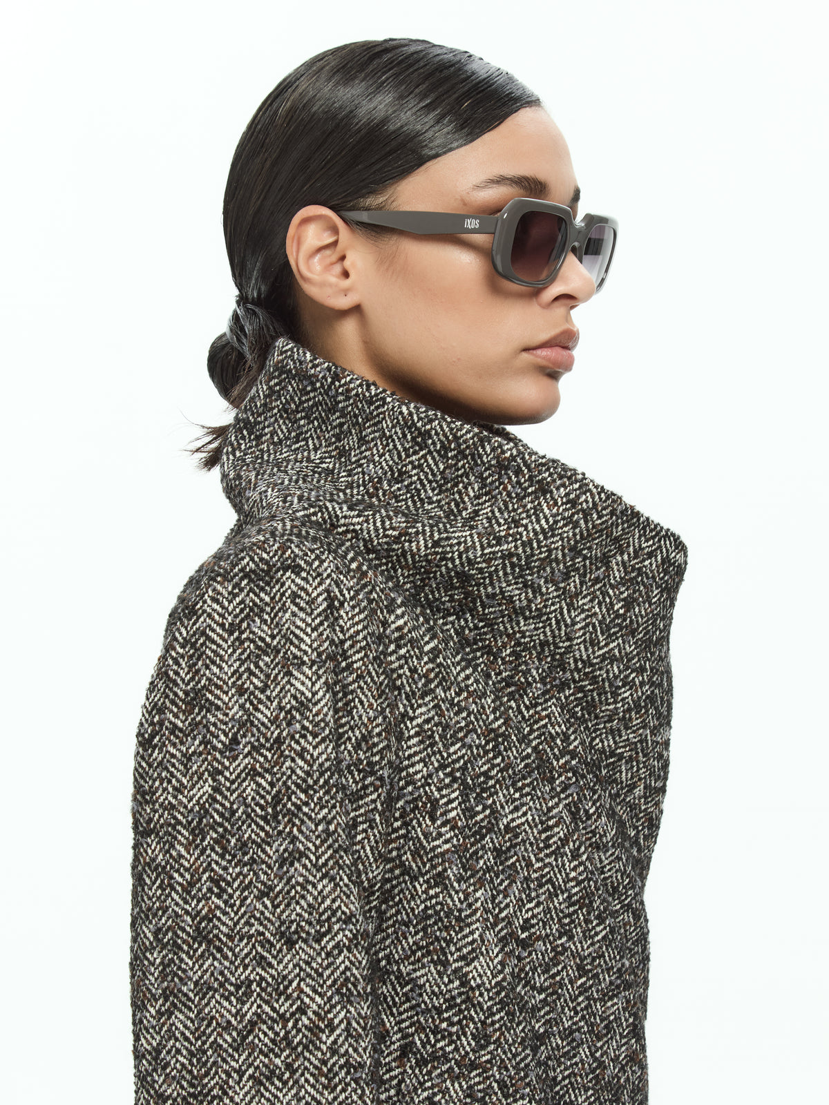 IXOS Cappotto asimmetrico NERO