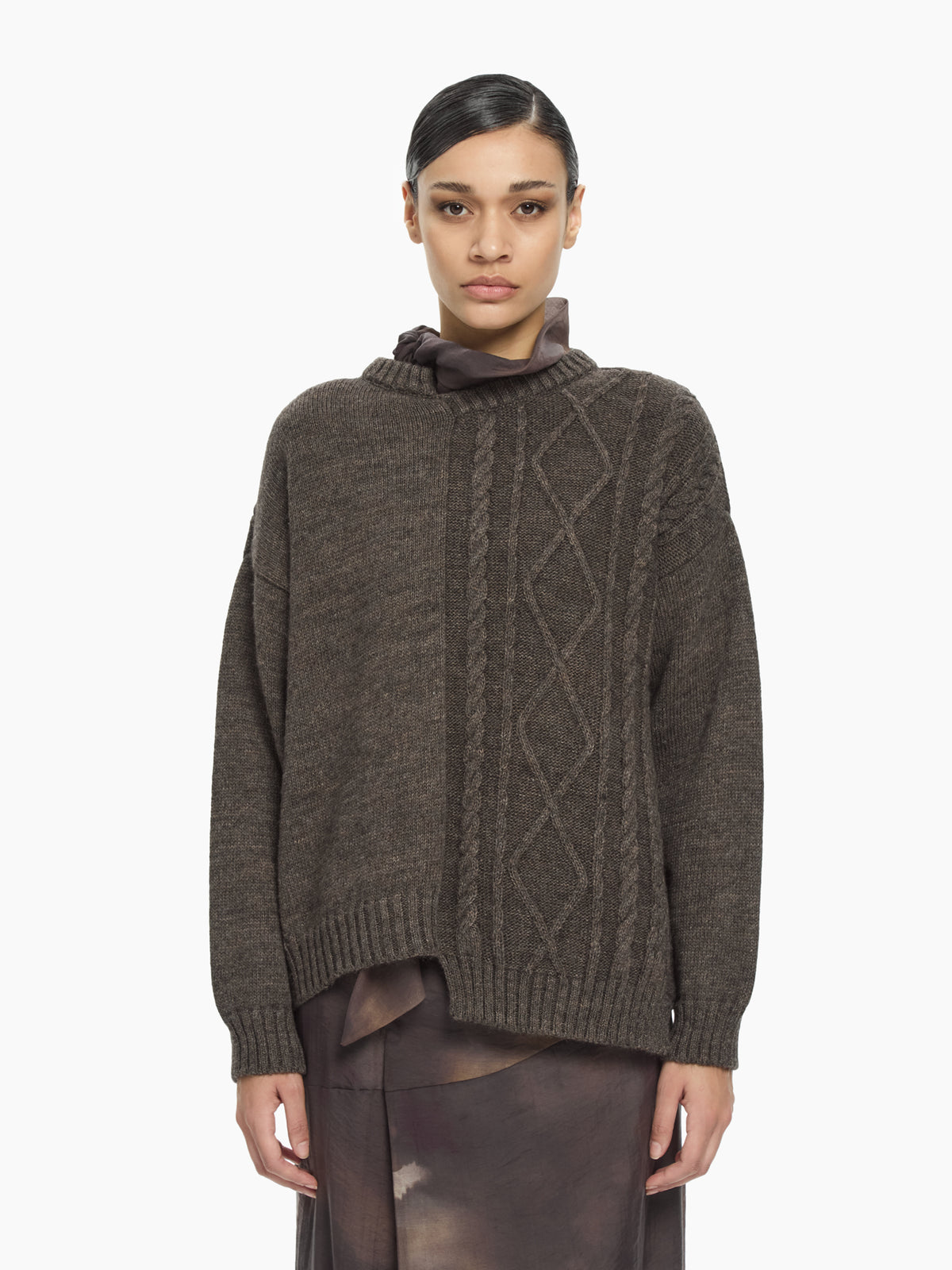 IXOS Maglia oversize TORTORA