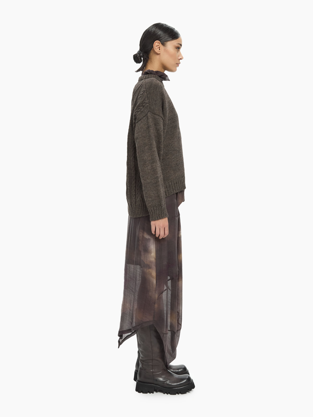 IXOS Maglia oversize TORTORA