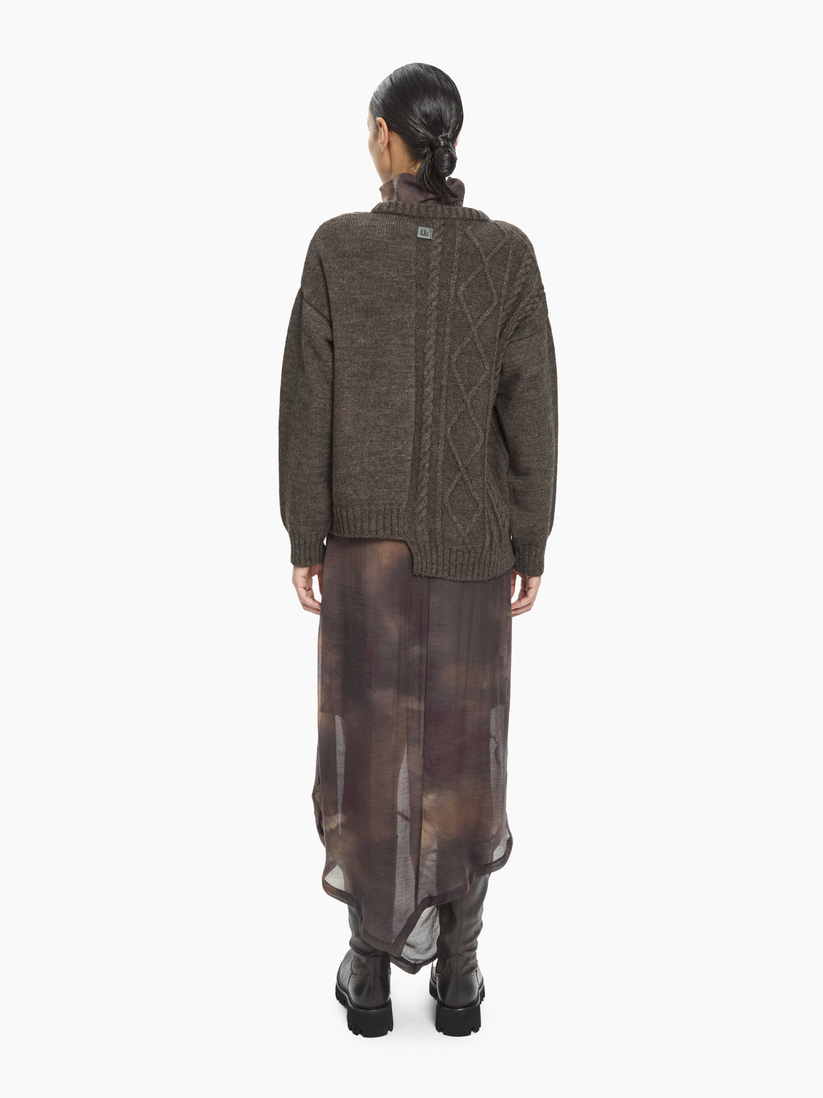 IXOS Maglia oversize TORTORA