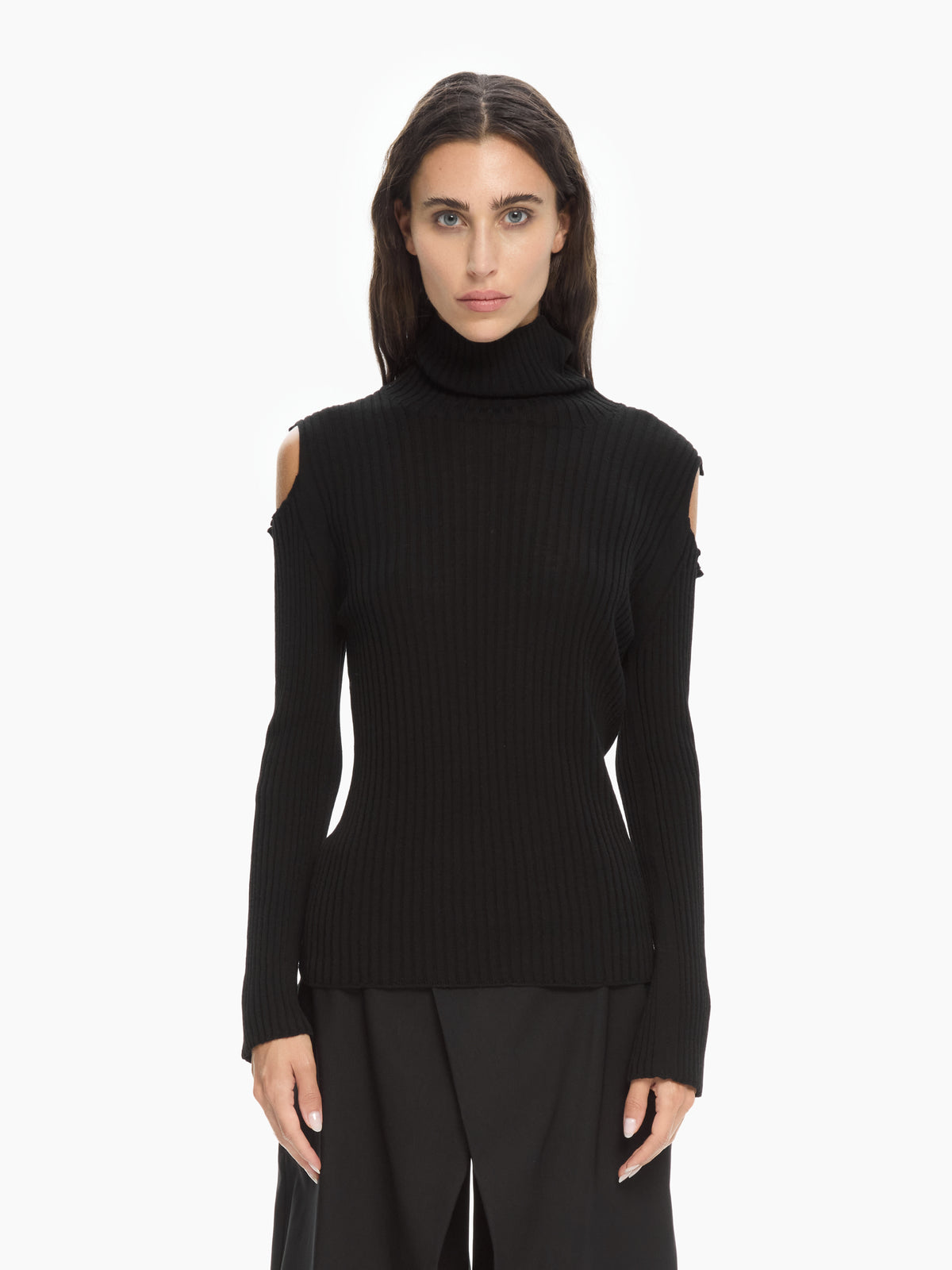 IXOS Maglia con spalle cut-out NERO
