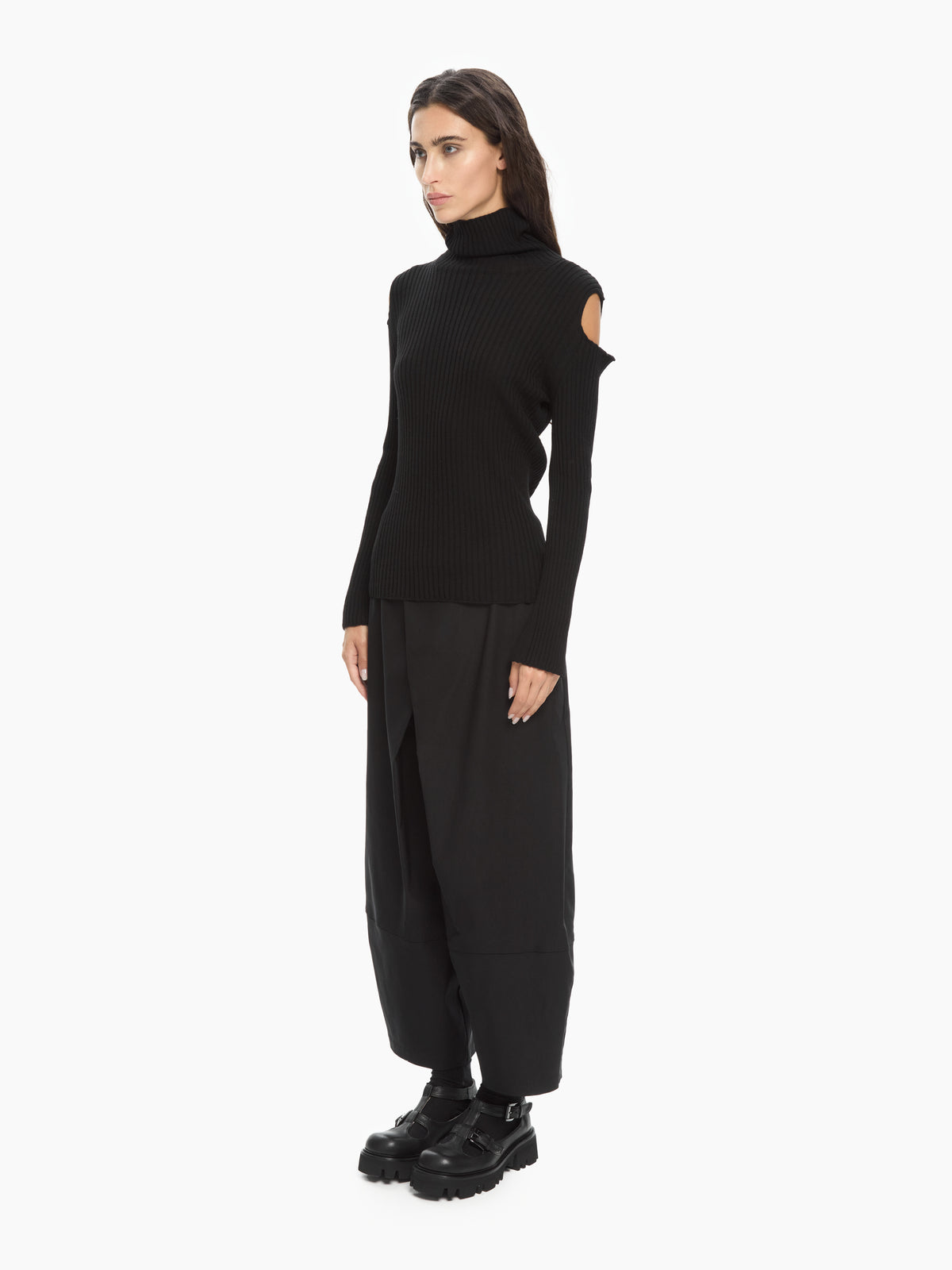 IXOS Maglia con spalle cut-out NERO