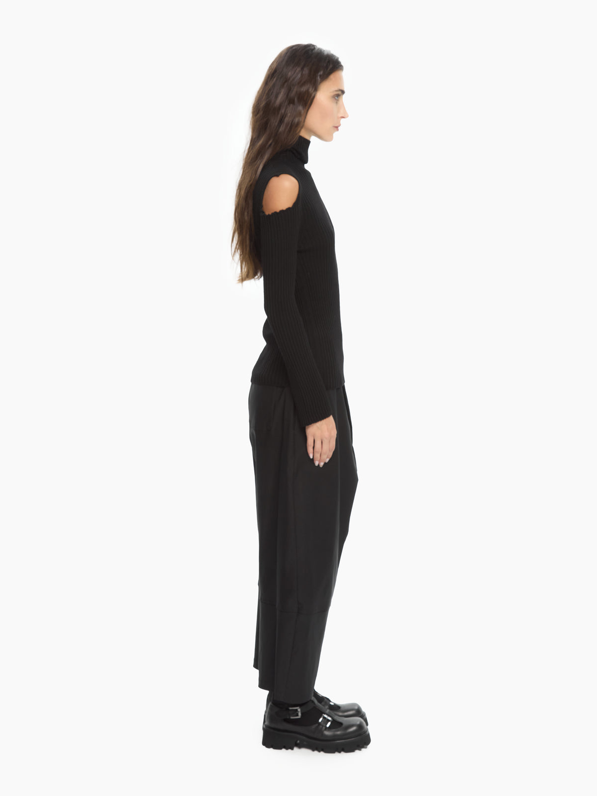 IXOS Maglia con spalle cut-out NERO