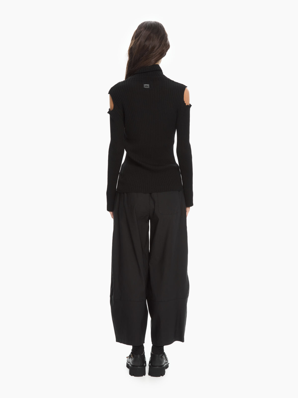 IXOS Maglia con spalle cut-out NERO
