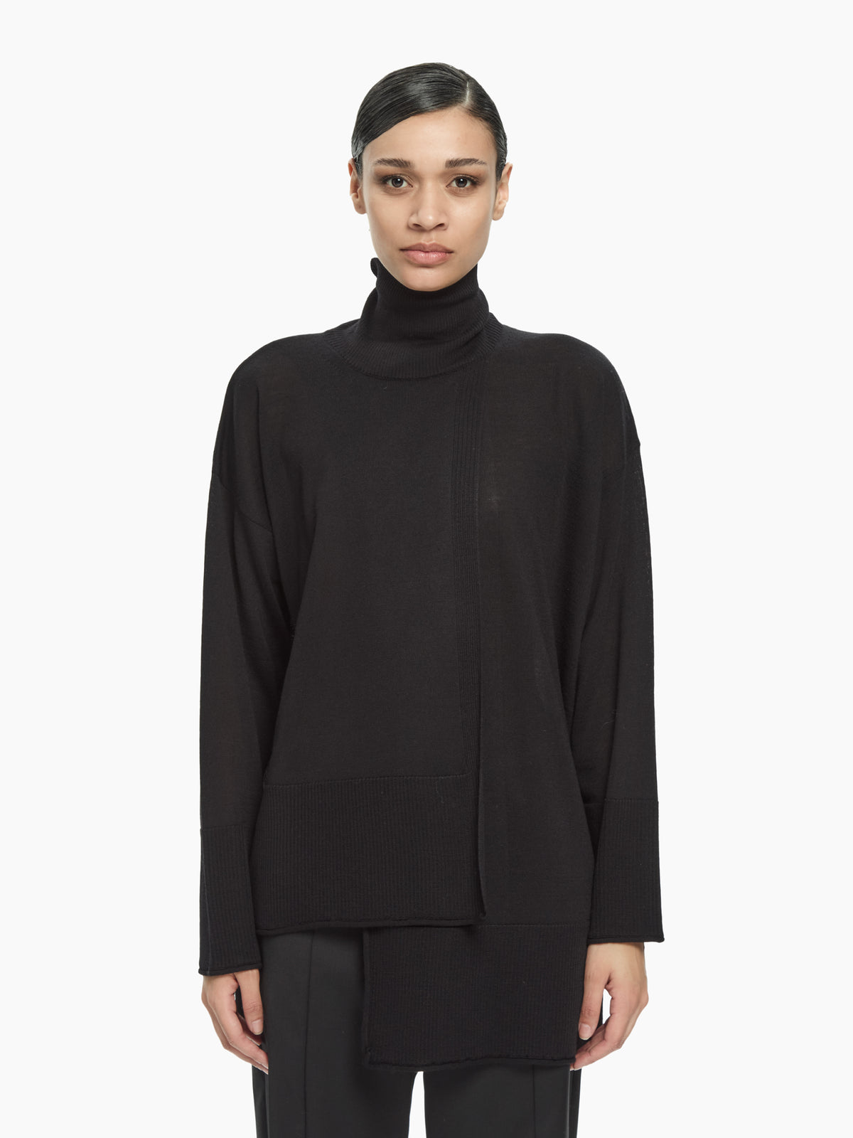 IXOS Maglia asimmetrica NERO