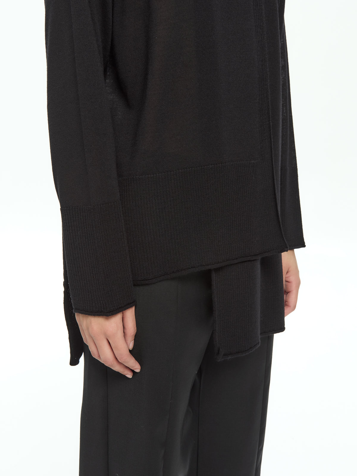 IXOS Maglia asimmetrica NERO