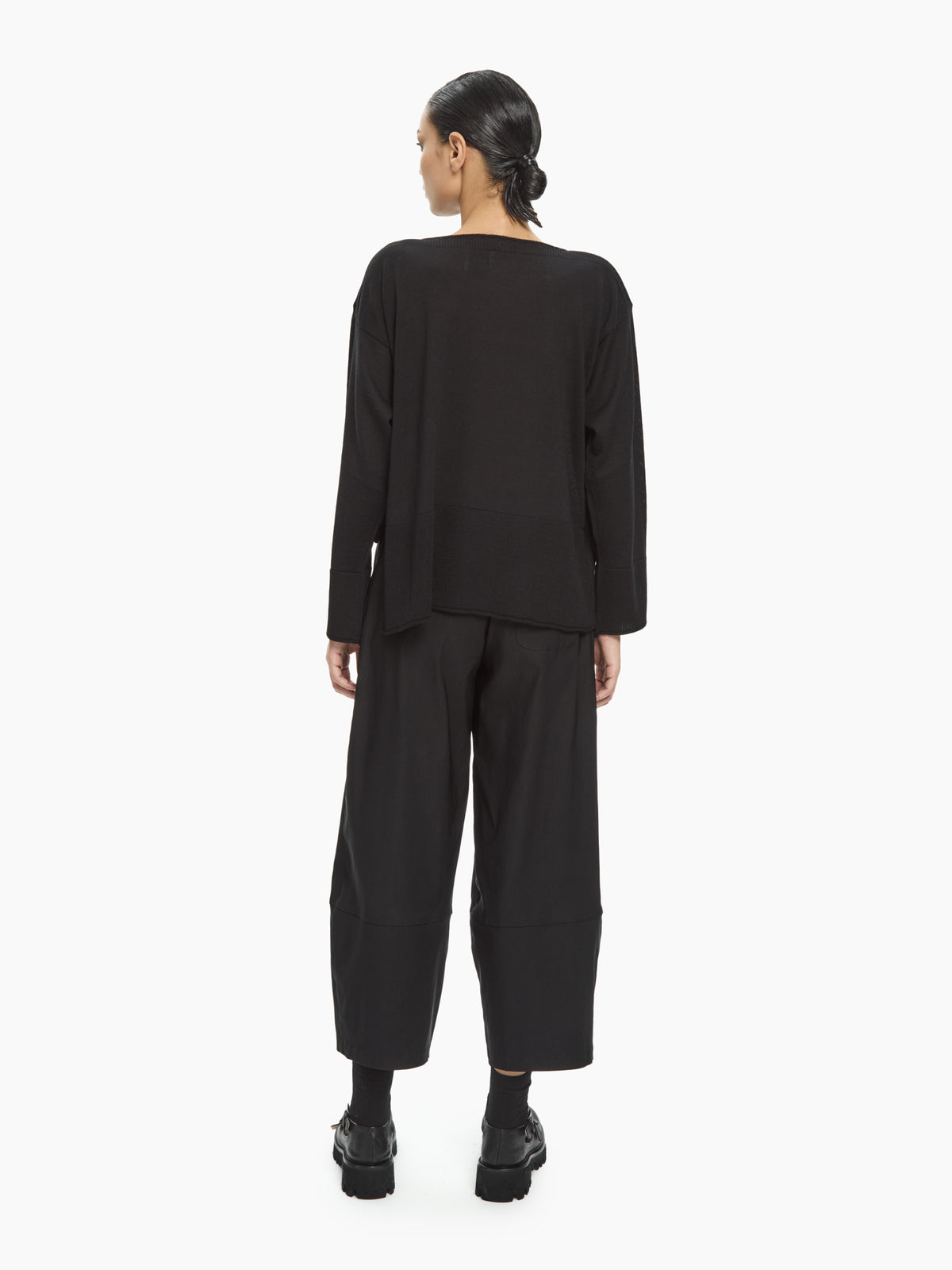 IXOS Maglia con pannelli asimmetrici NERO