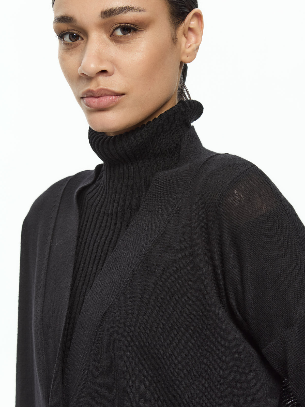 IXOS Cardigan oversize NERO