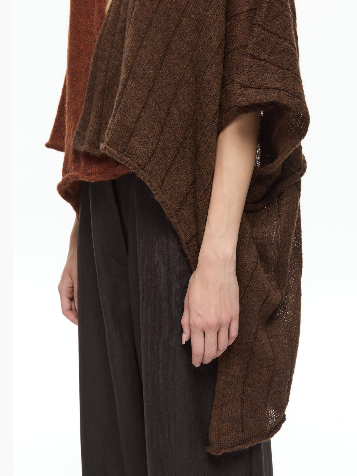IXOS Cardigan tricot MARRONE