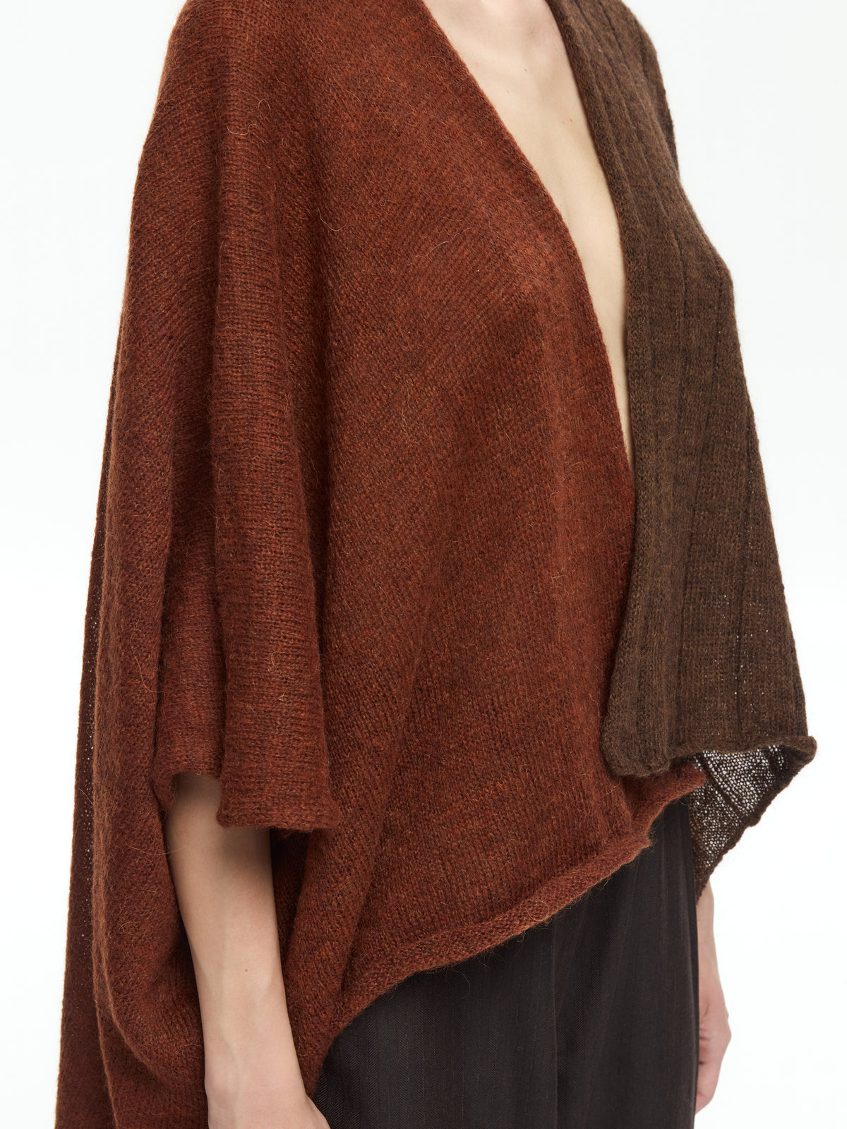 IXOS Cardigan tricot MARRONE