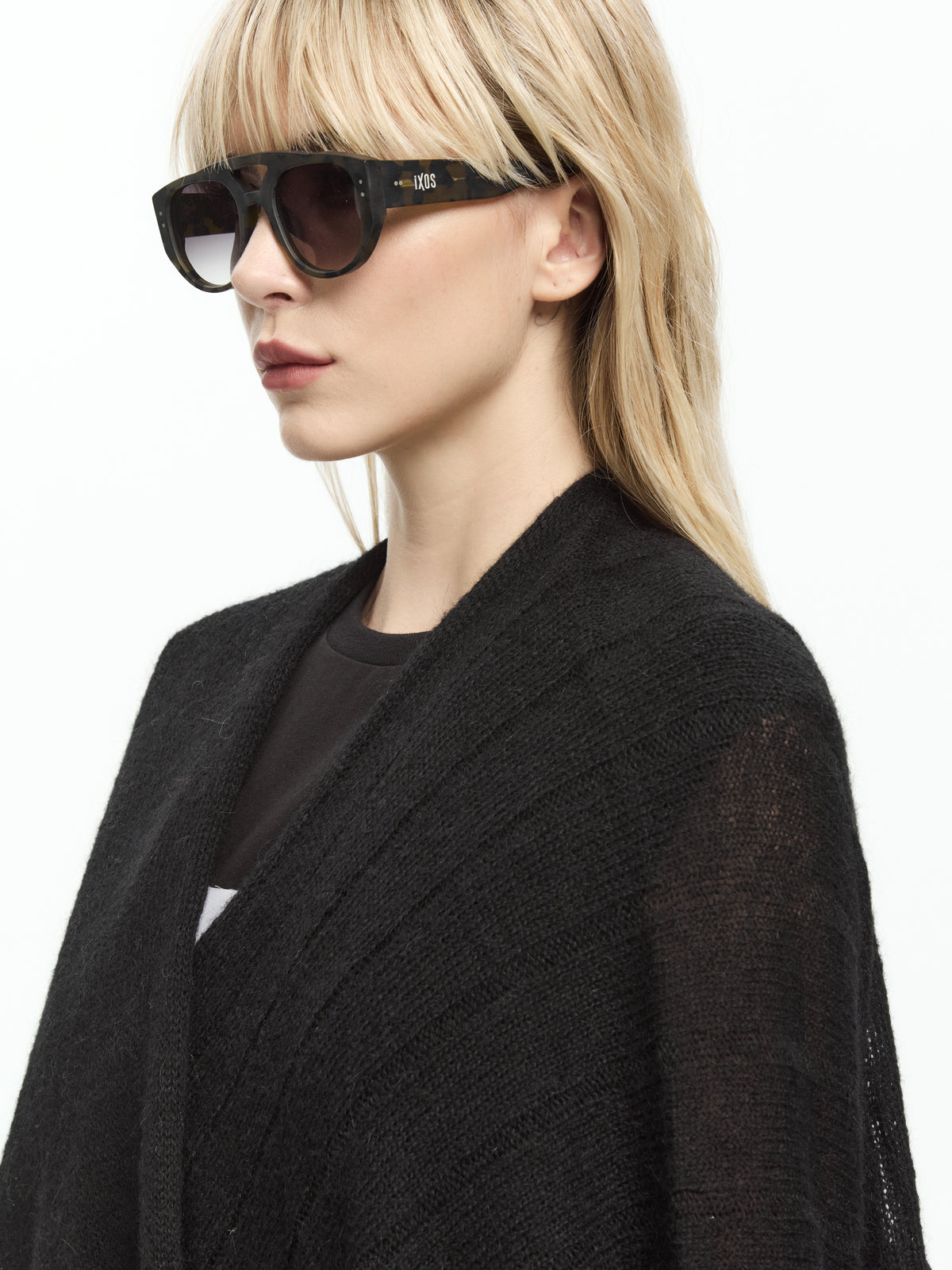 IXOS Cardigan tricot NERO