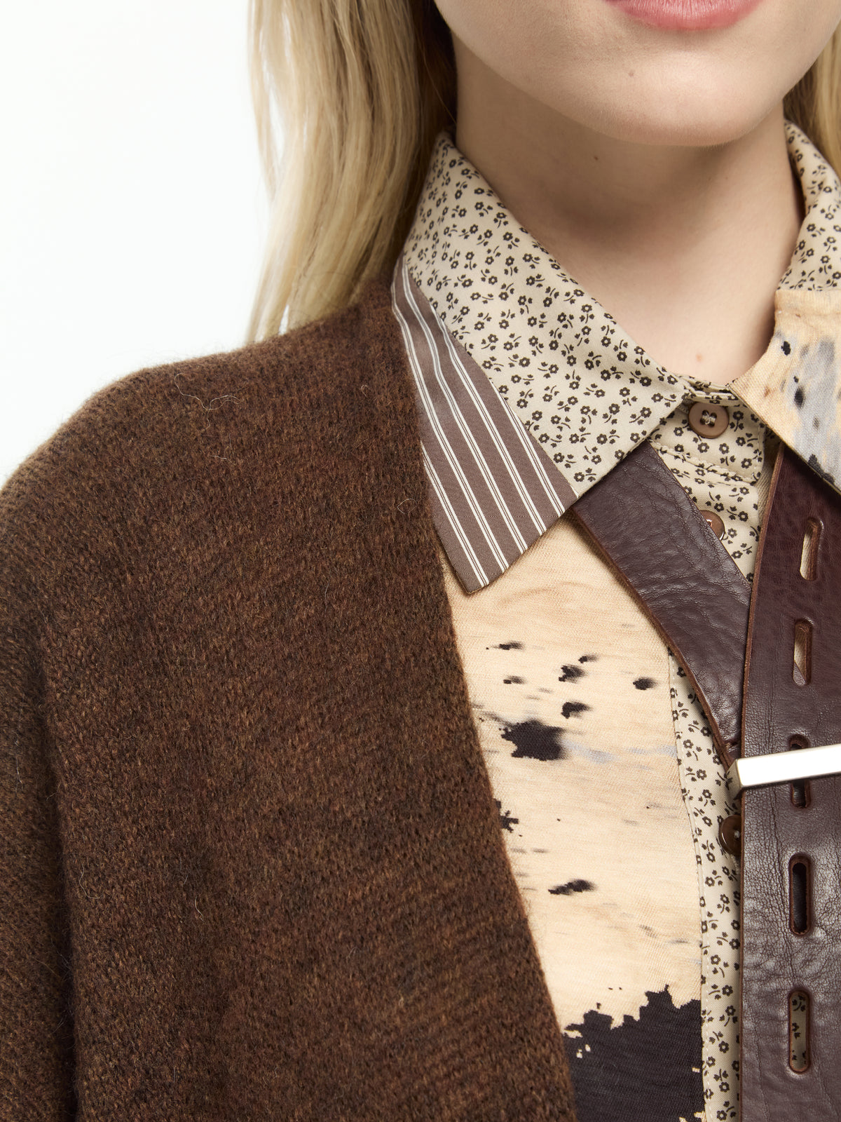 IXOS Cardigan tricot GIALLO