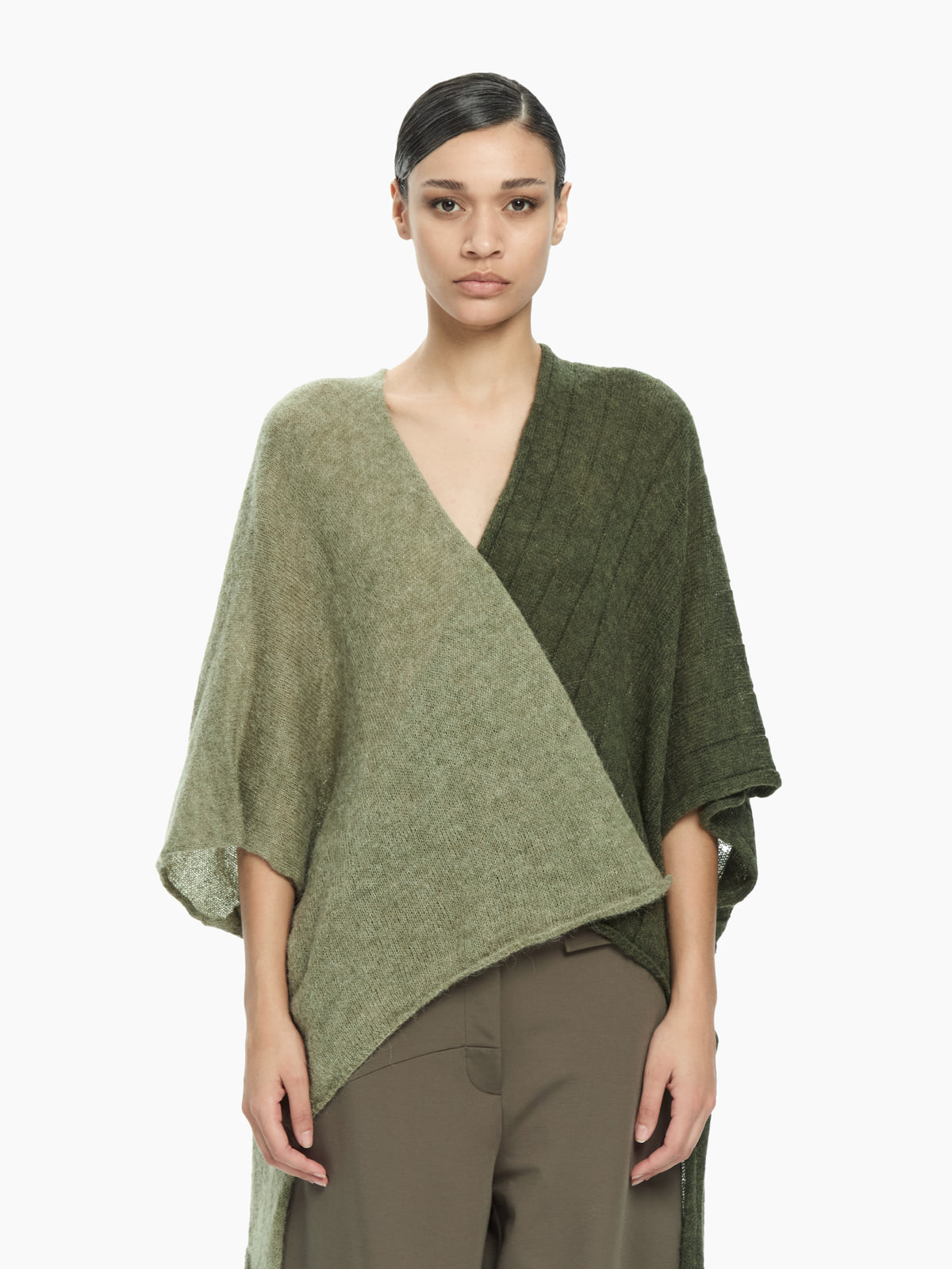 IXOS Cardigan tricot VERDE