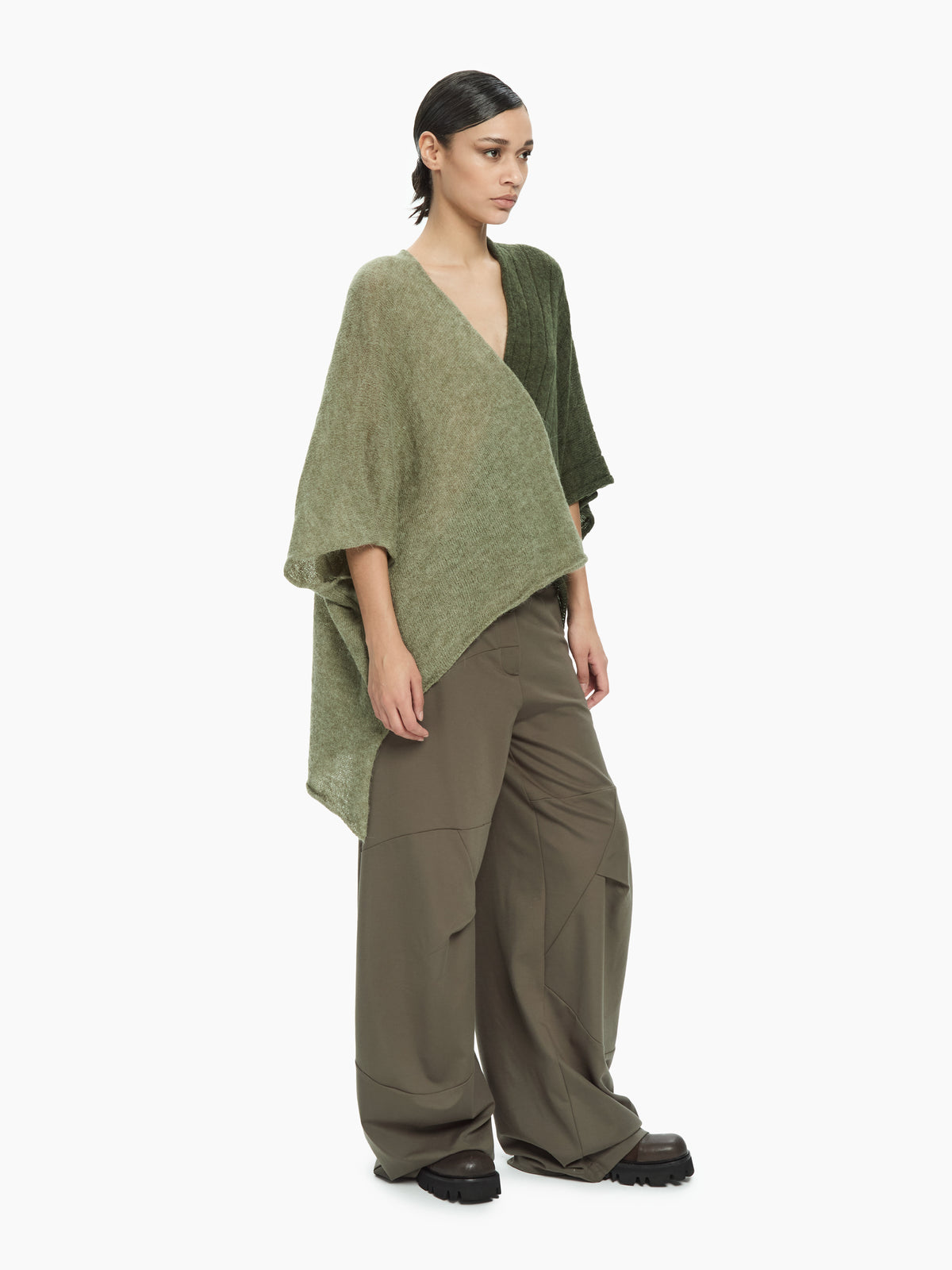 IXOS Cardigan tricot VERDE