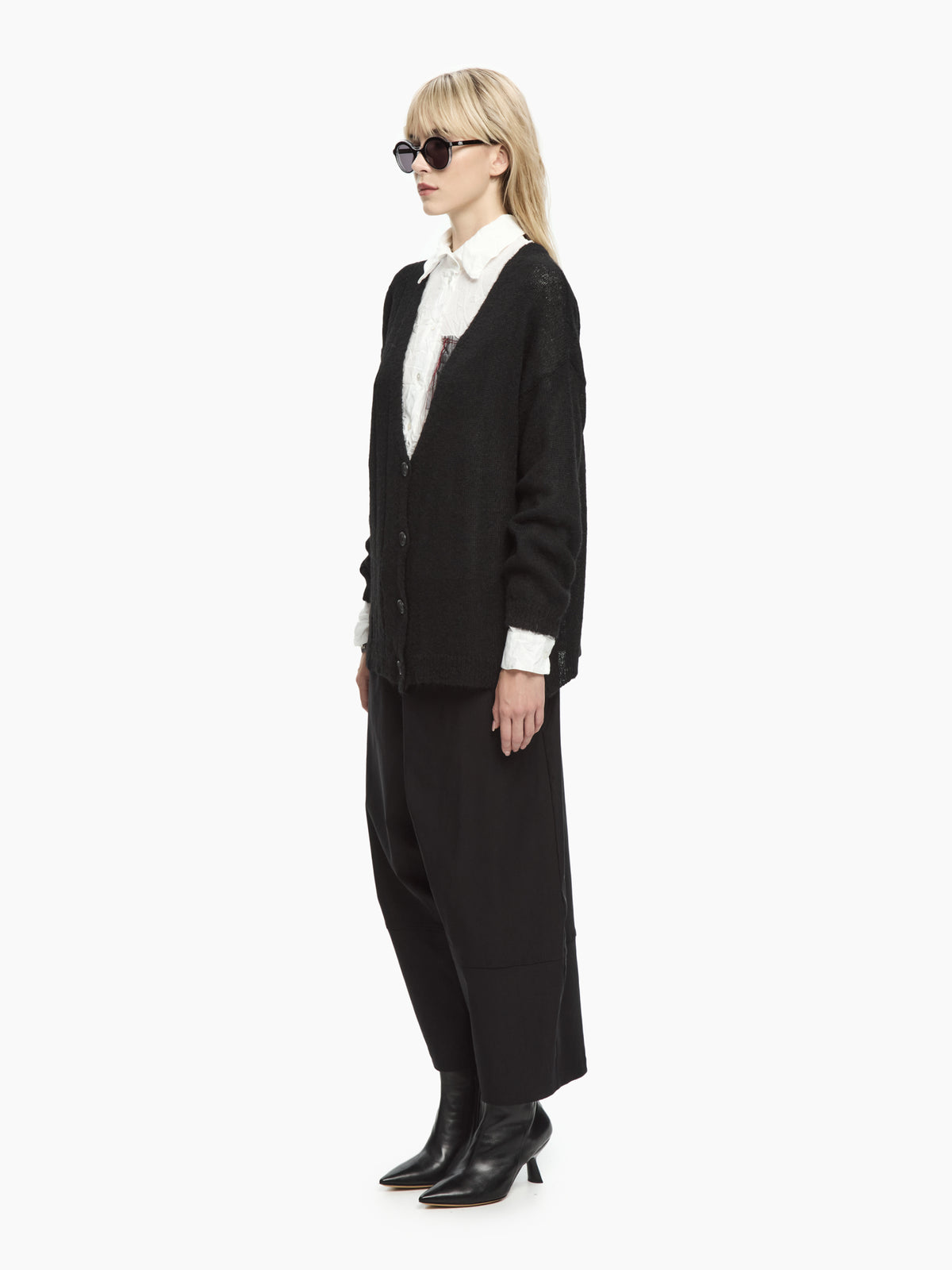 IXOS Cardigan bicolor NERO