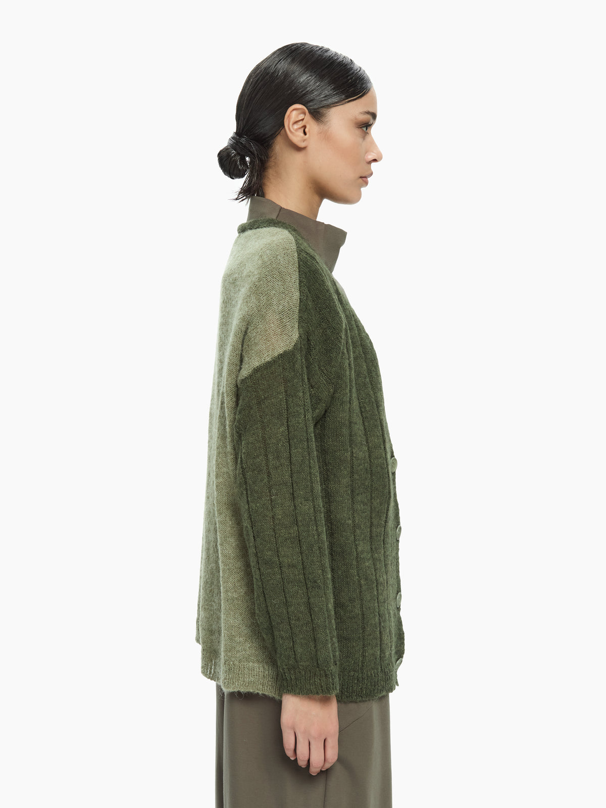IXOS Cardigan bicolor VERDE