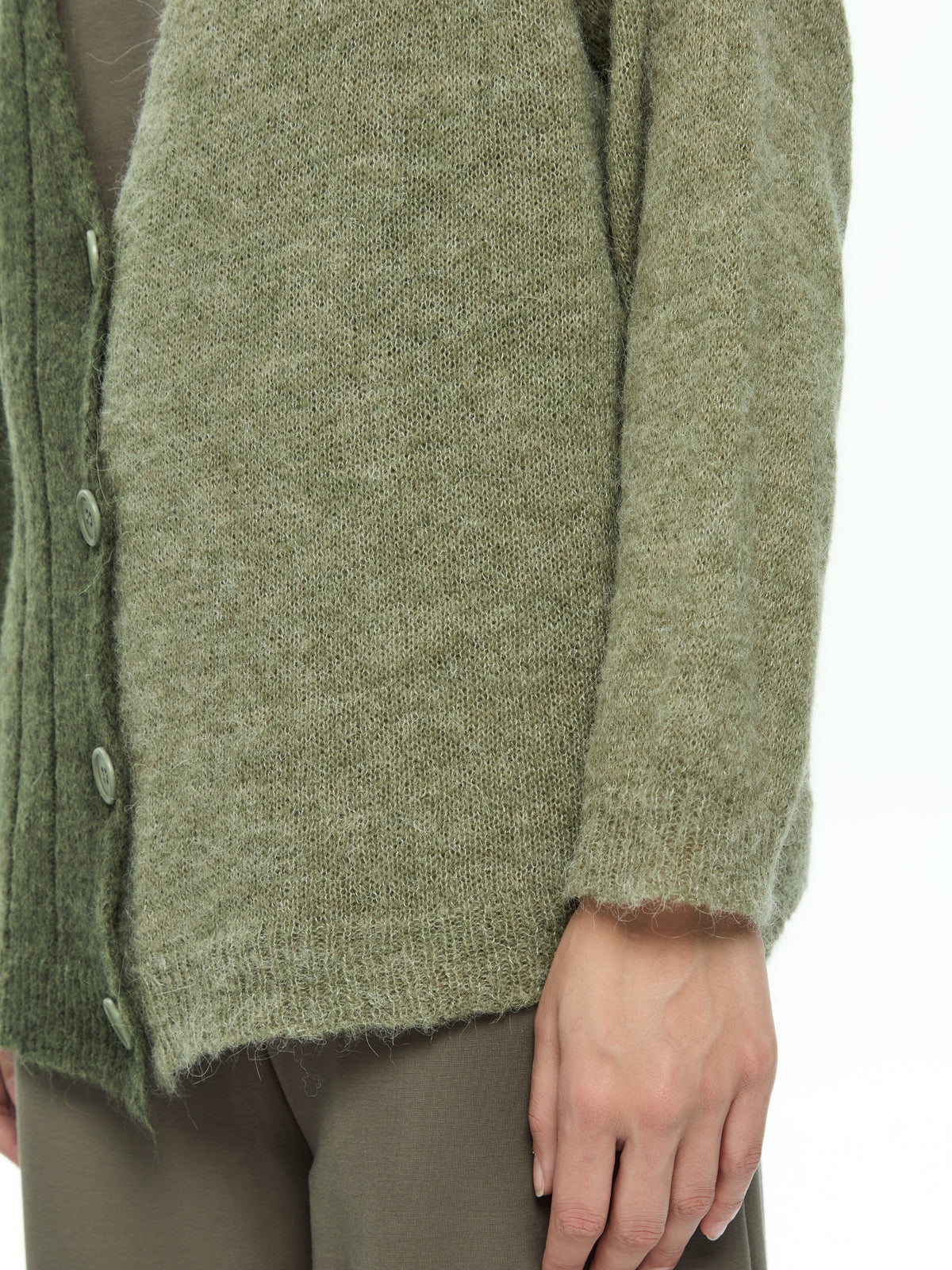 IXOS Cardigan bicolor VERDE
