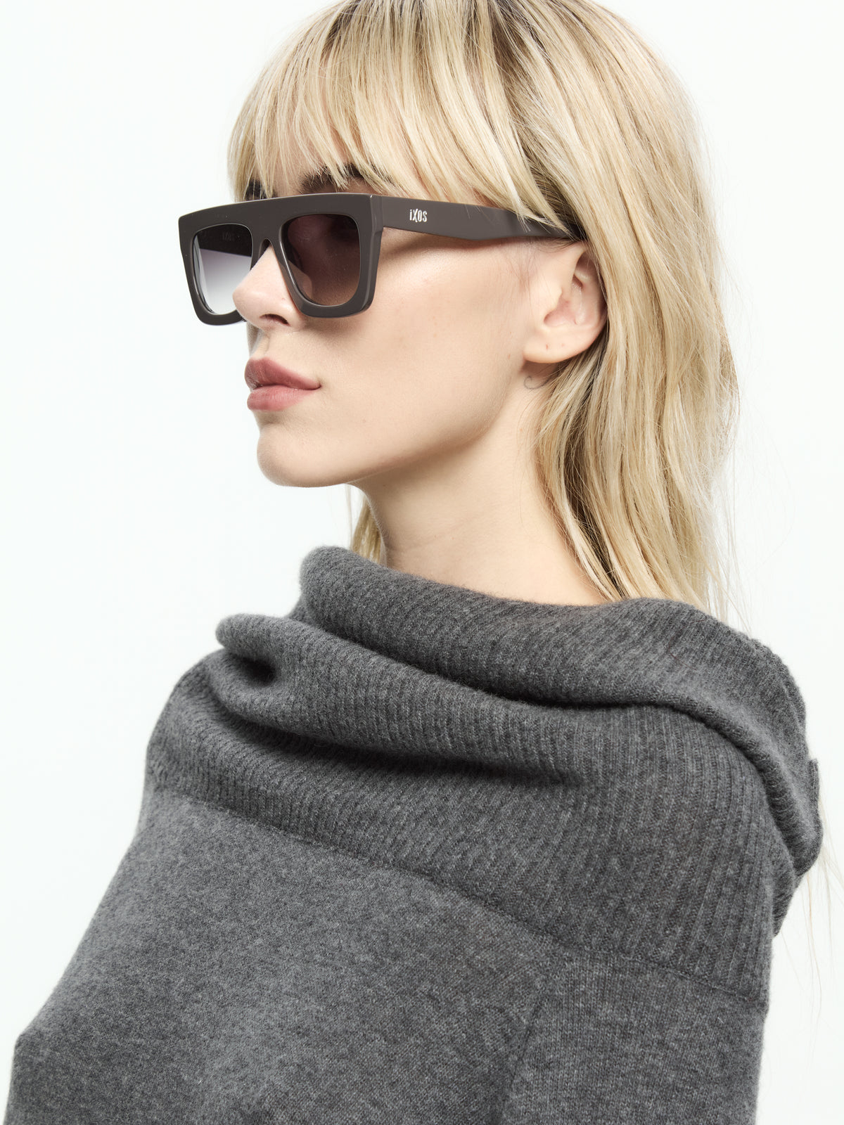 IXOS Maglia con collo ampio GRIGIO