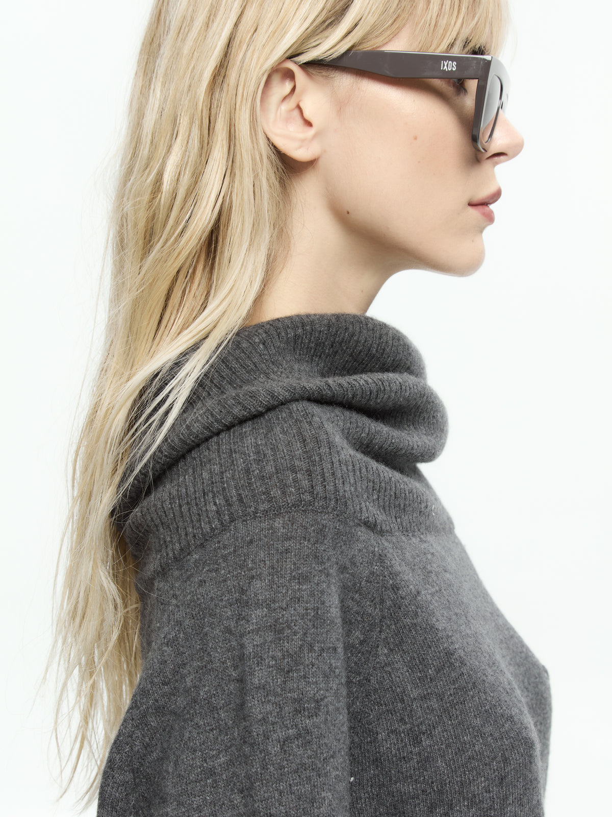 IXOS Maglia con collo ampio GRIGIO