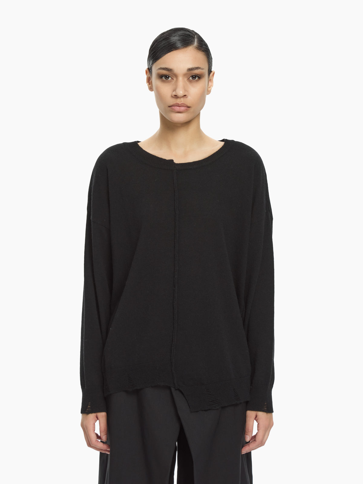 IXOS Maglia decostruita NERO