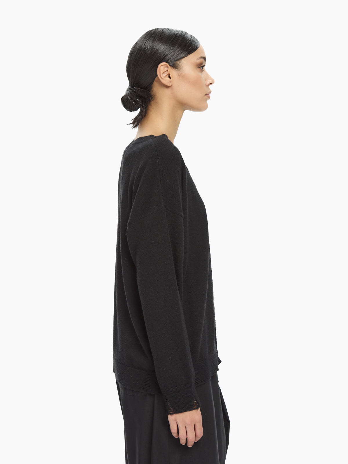 IXOS Maglia decostruita NERO
