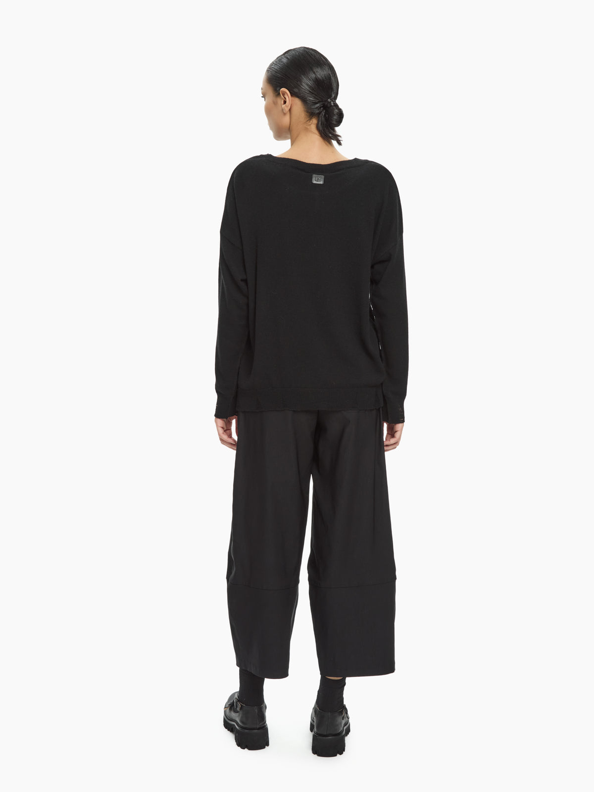 IXOS Maglia decostruita NERO