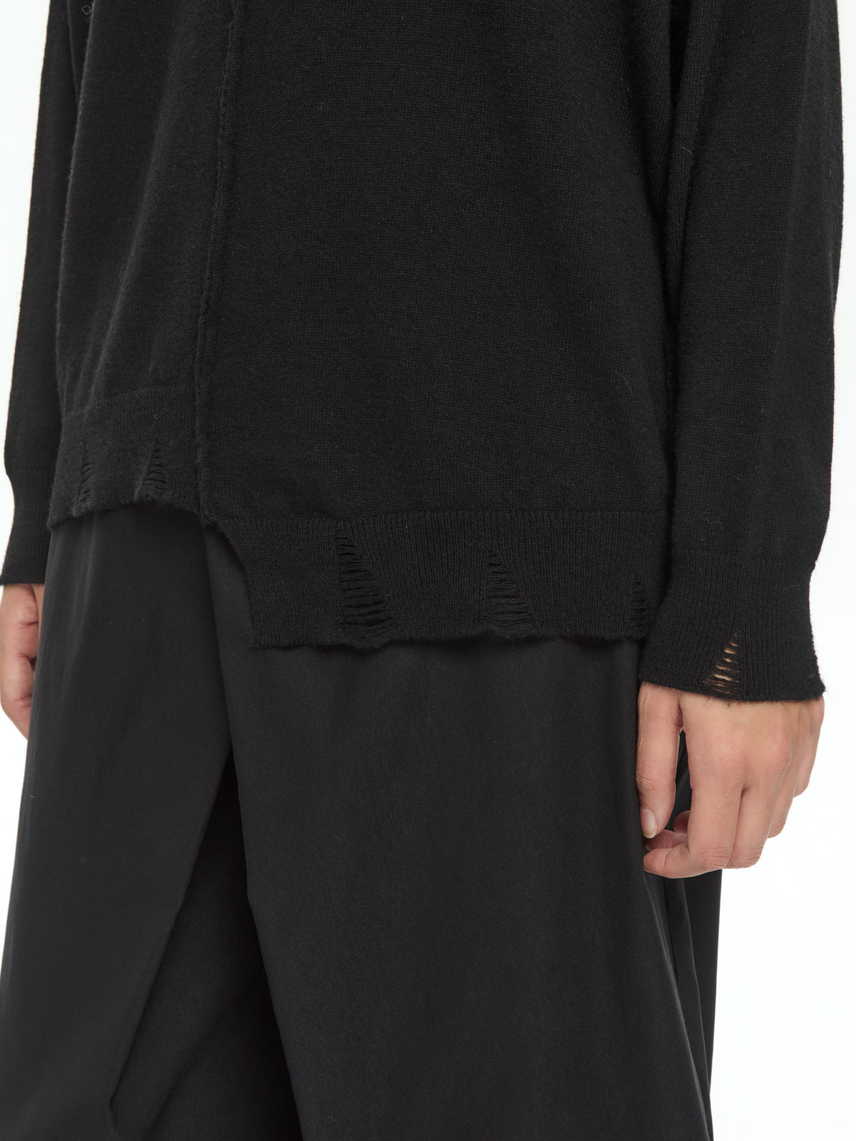 IXOS Maglia decostruita NERO
