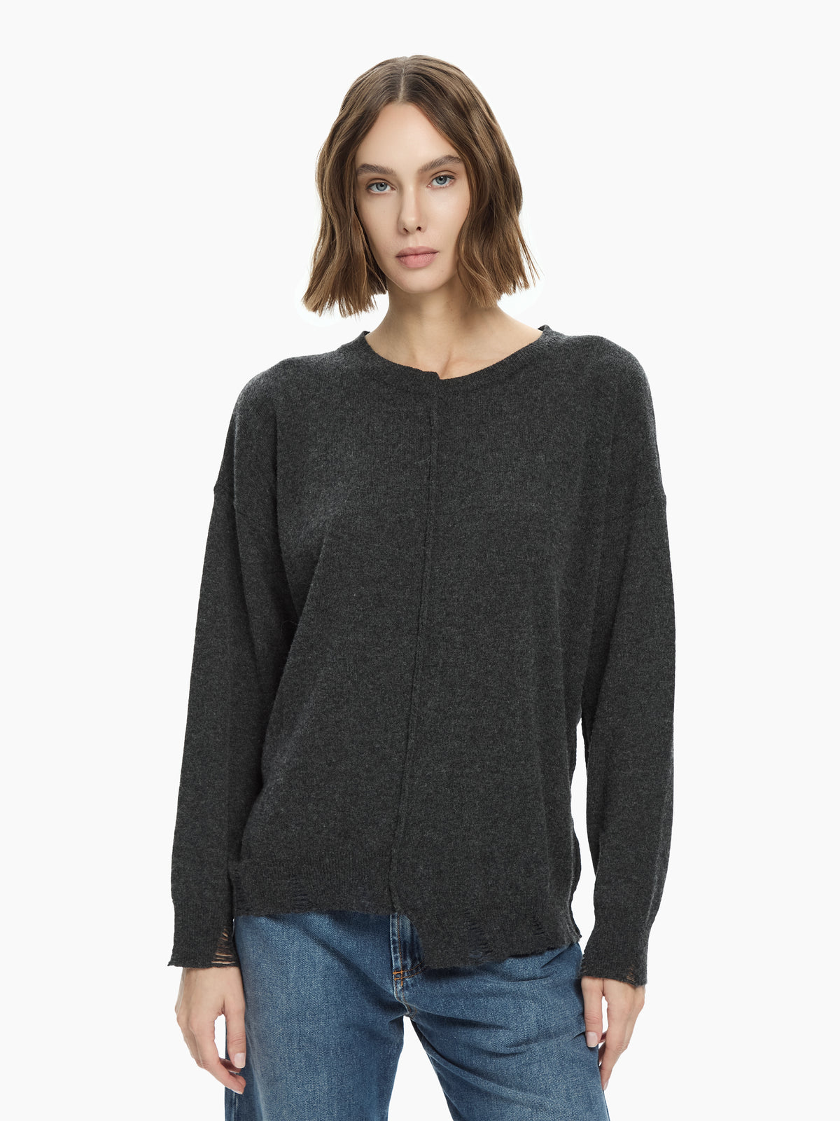 IXOS Maglia decostruita GRIGIO