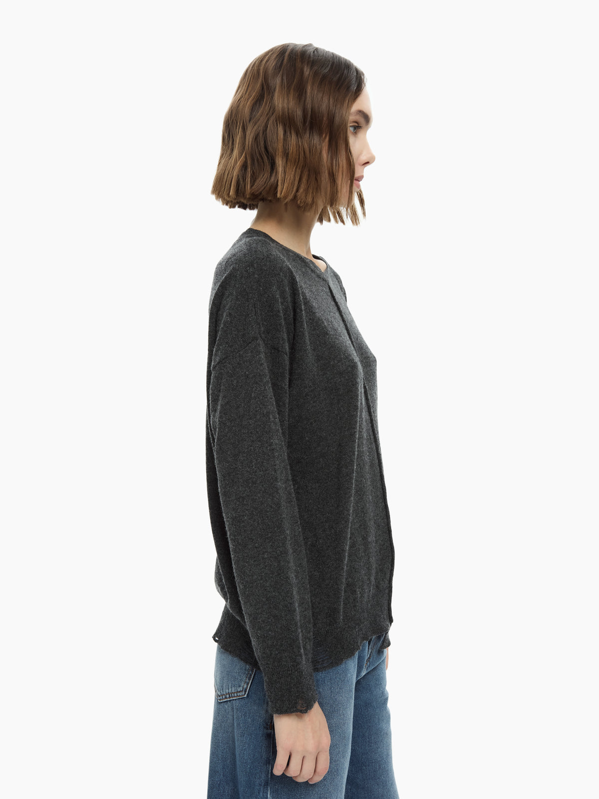 IXOS Maglia decostruita GRIGIO