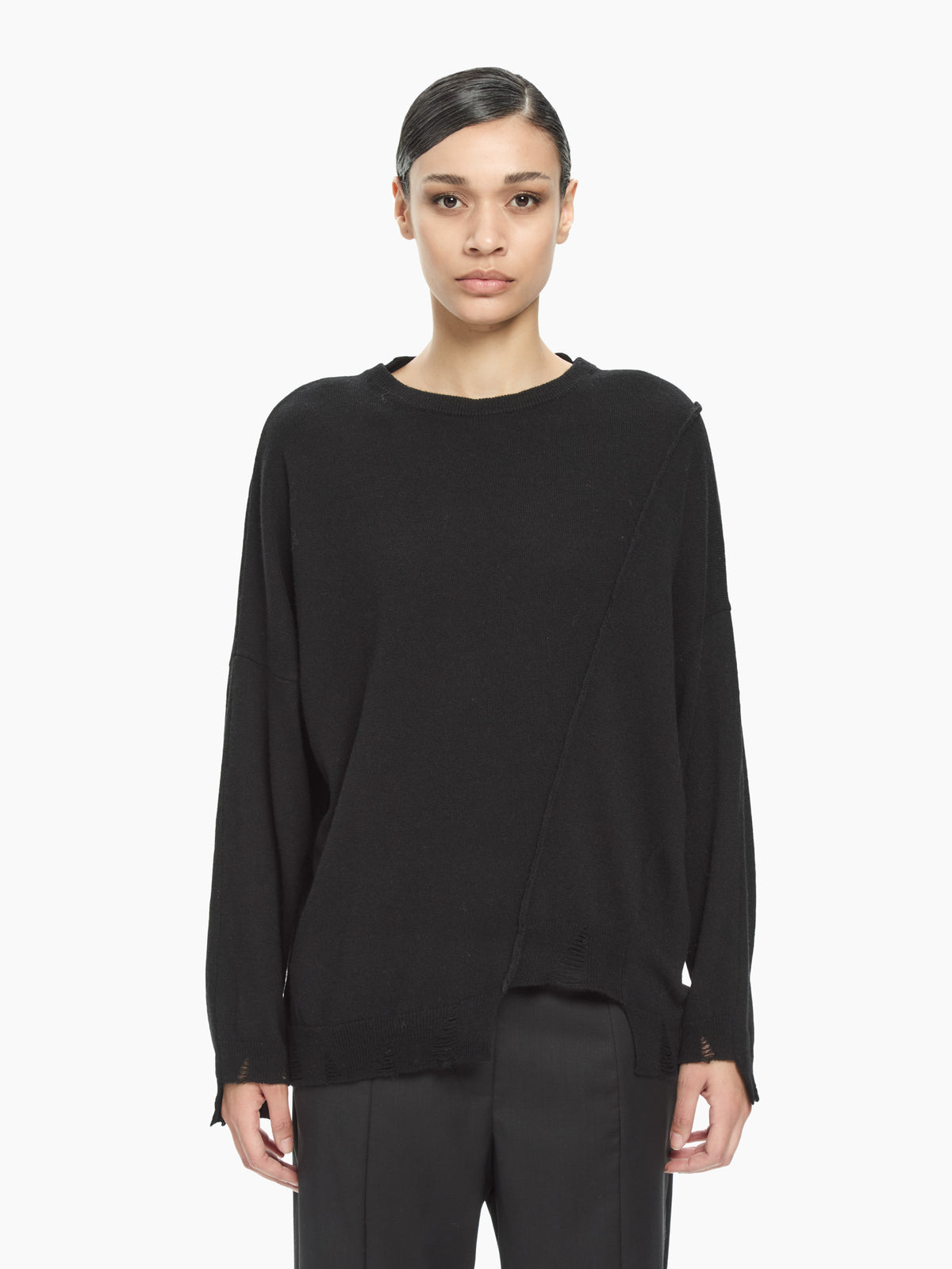IXOS Maglia decostruita NERO