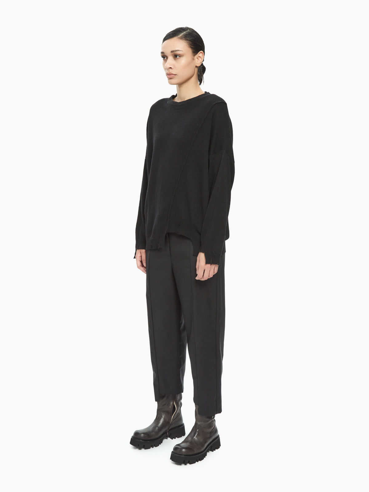 IXOS Maglia decostruita NERO