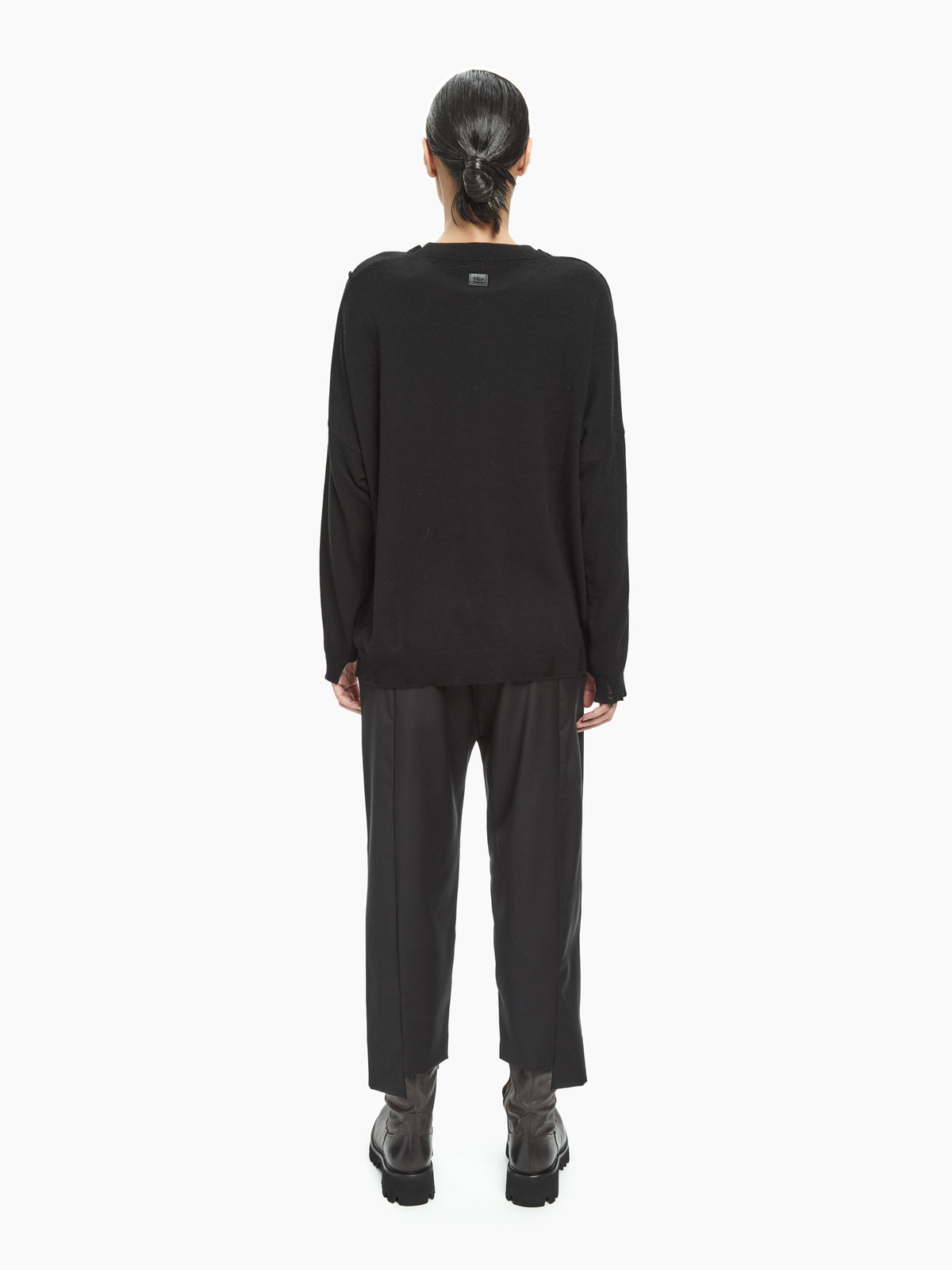 IXOS Maglia decostruita NERO
