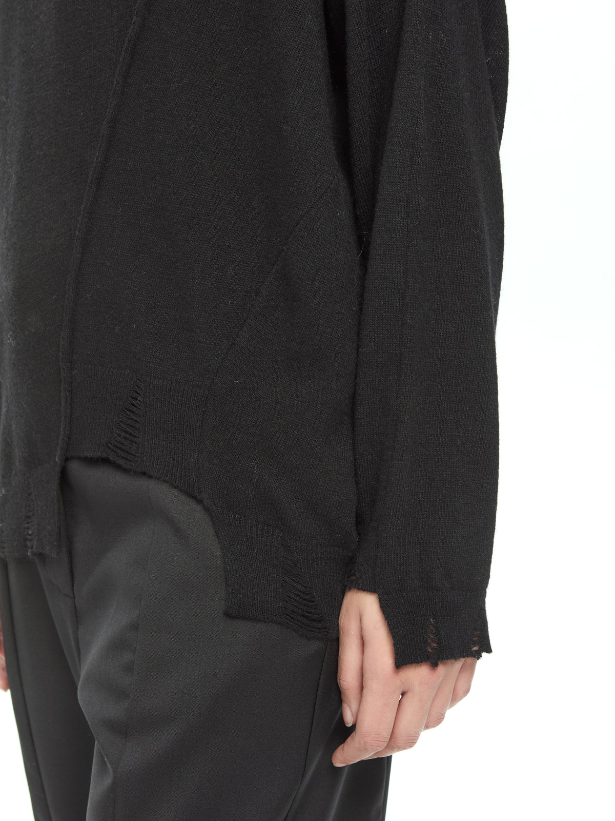 IXOS Maglia decostruita NERO