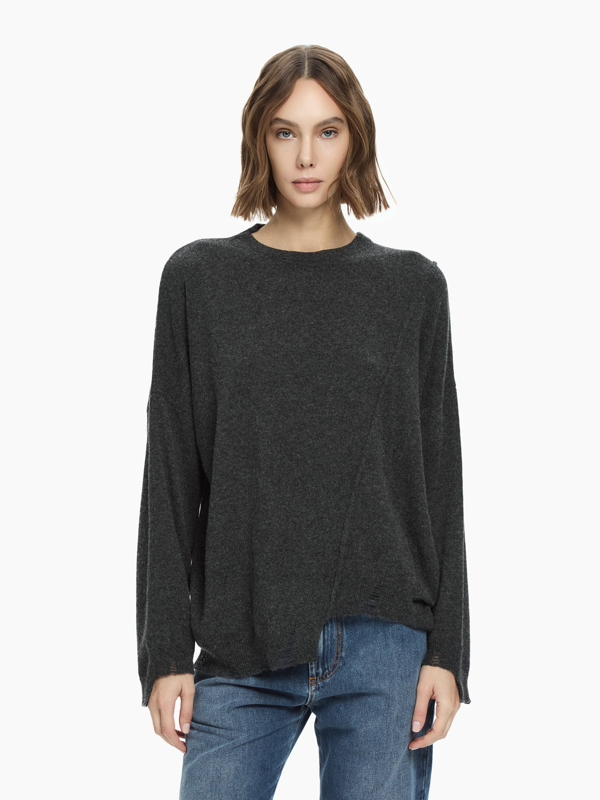IXOS Maglia decostruita GRIGIO