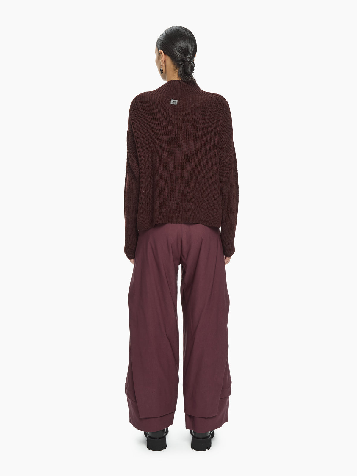 IXOS Maglia a collo alto MARRONE