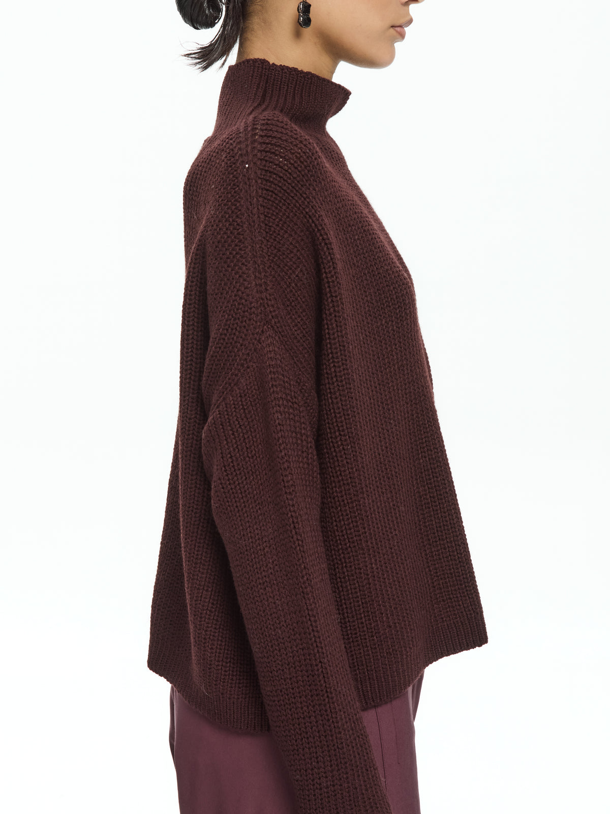 IXOS Maglia a collo alto MARRONE