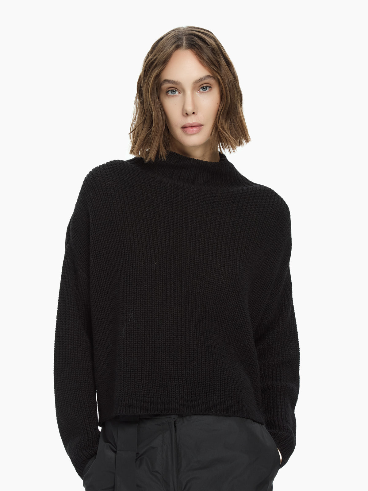 IXOS Maglia a collo alto NERO