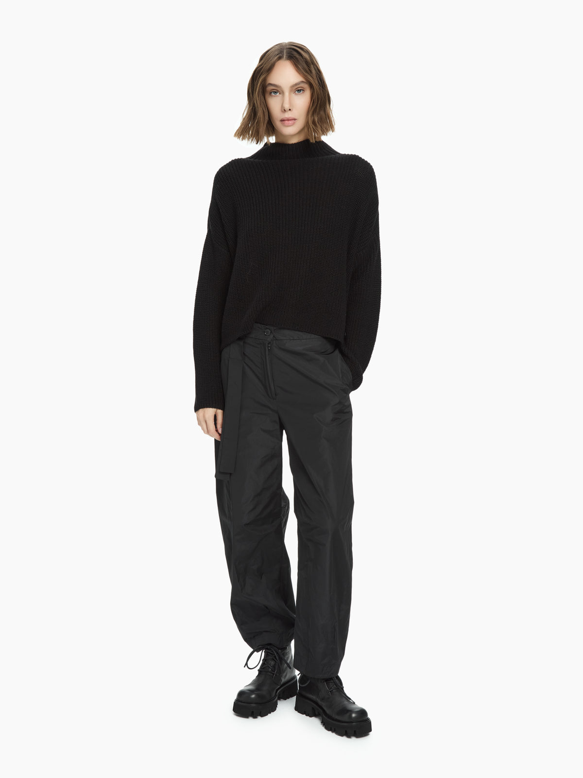 IXOS Maglia a collo alto NERO