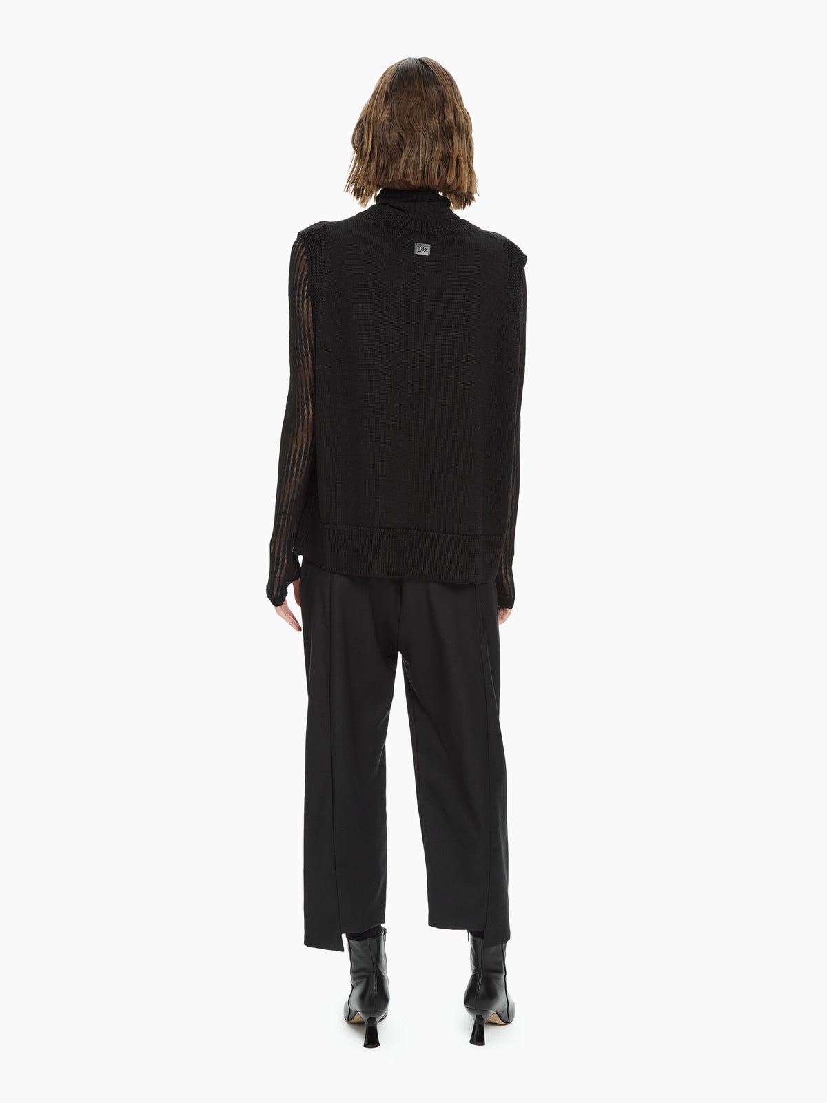 IXOS Maglia smanicata NERO