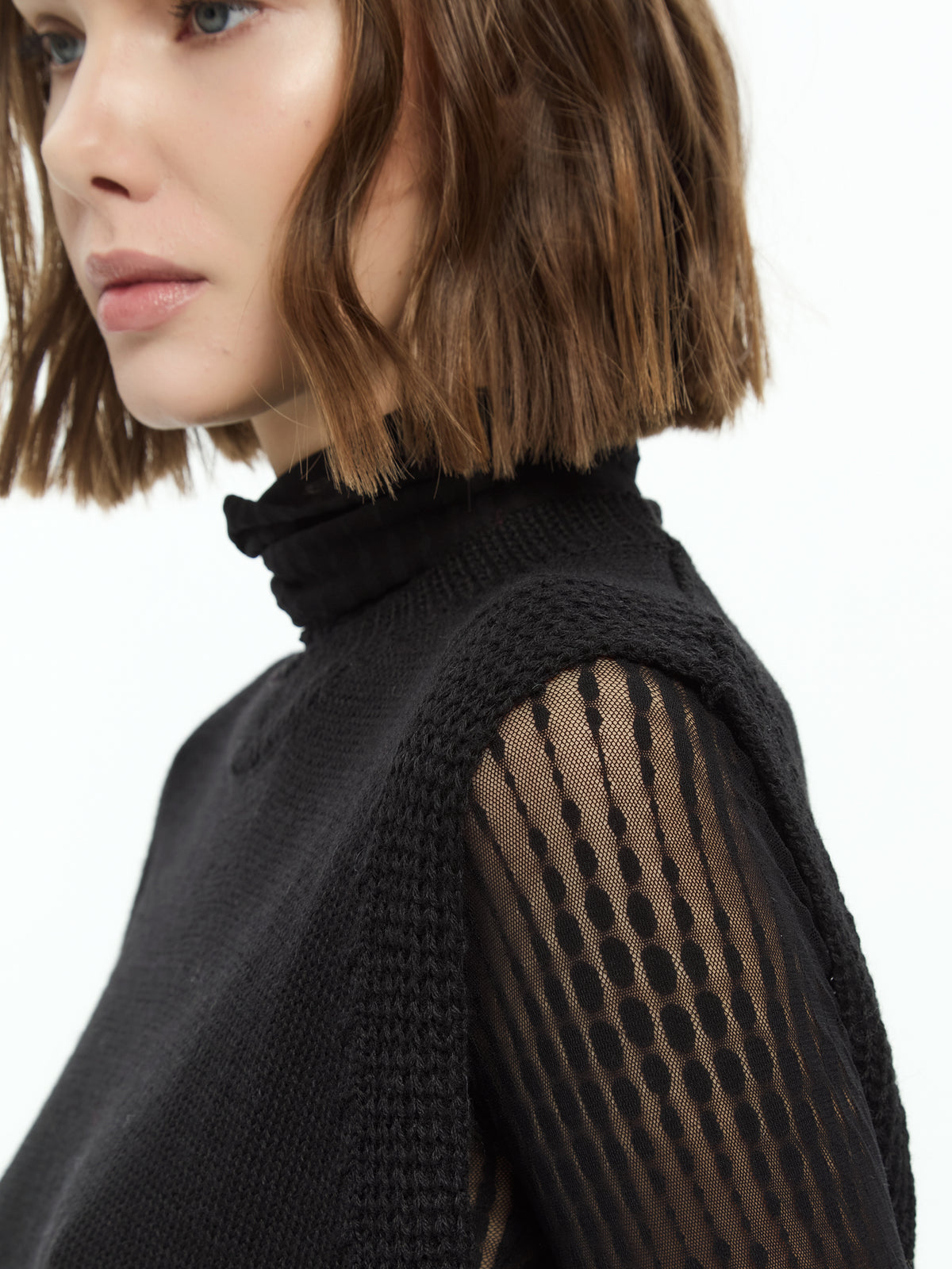 IXOS Maglia smanicata NERO