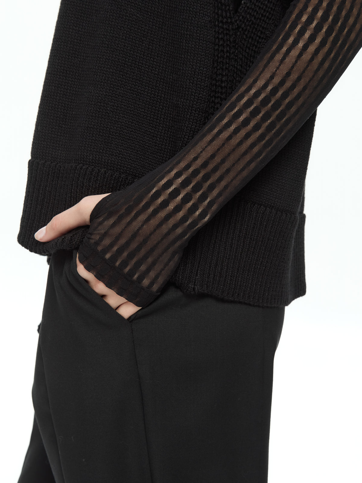 IXOS Maglia smanicata NERO