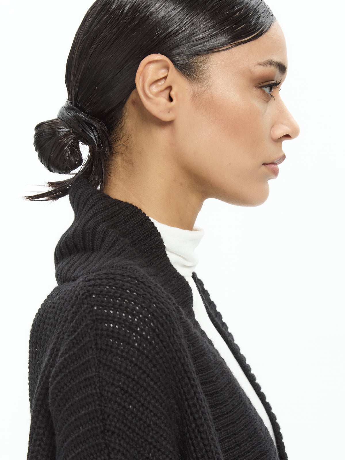 IXOS Maglia con scollo NERO
