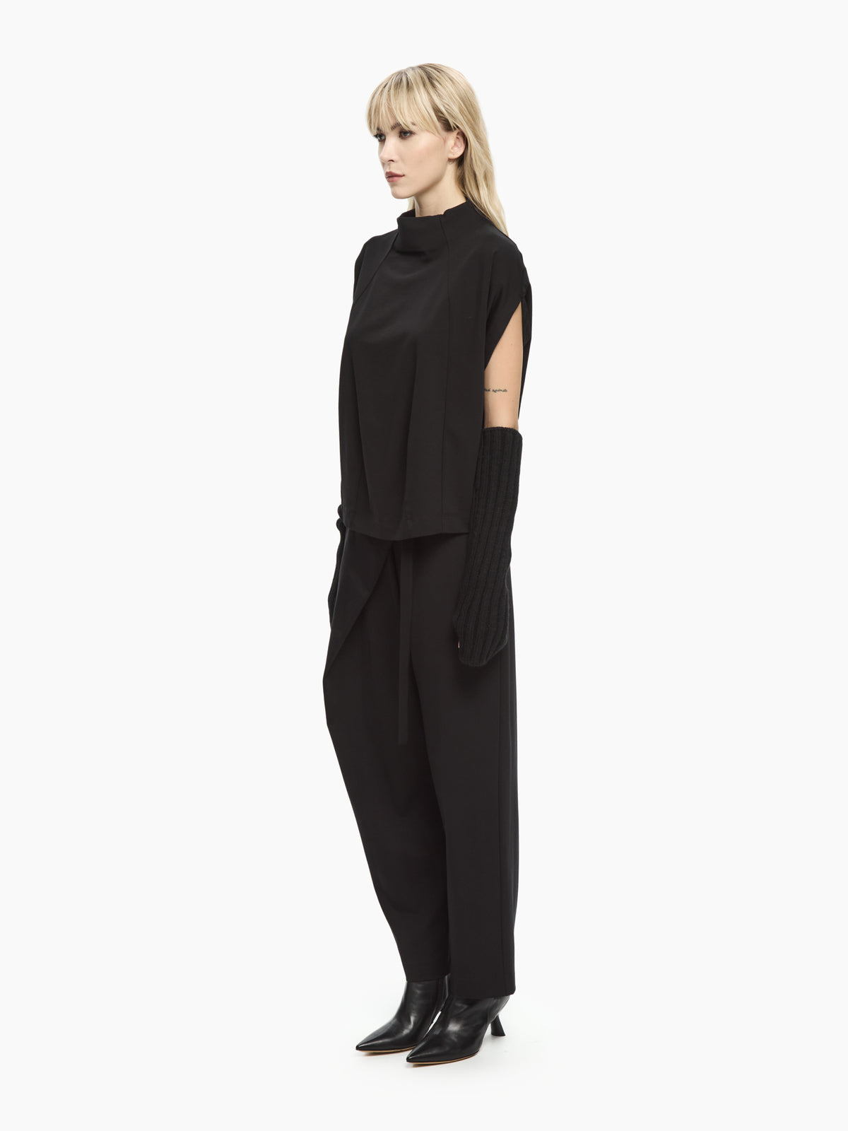 IXOS Top collo alto NERO
