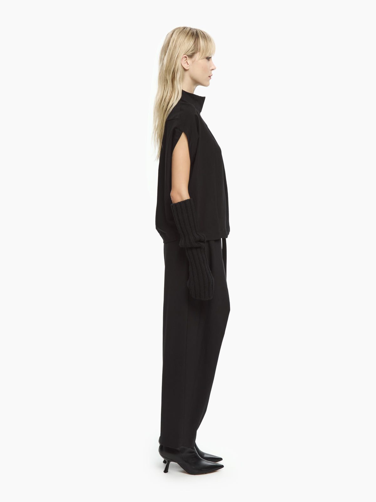IXOS Top collo alto NERO