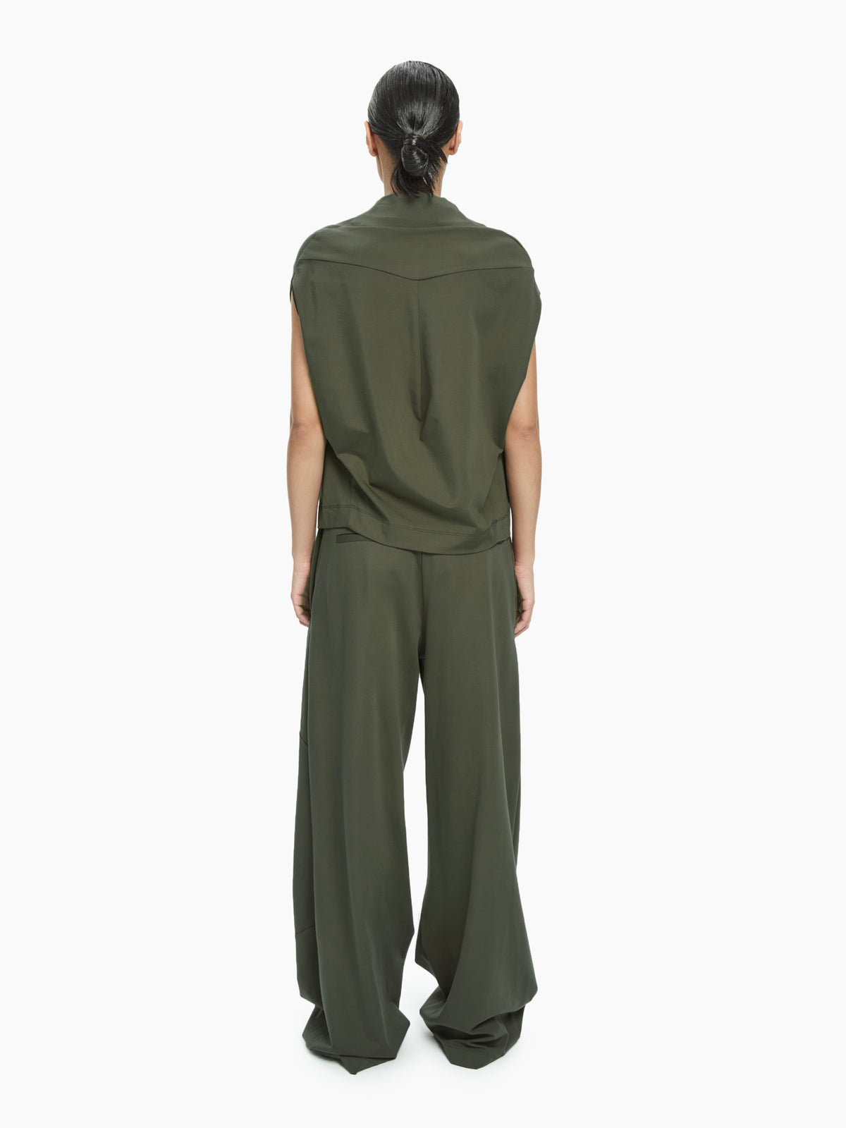 IXOS Top collo alto VERDE