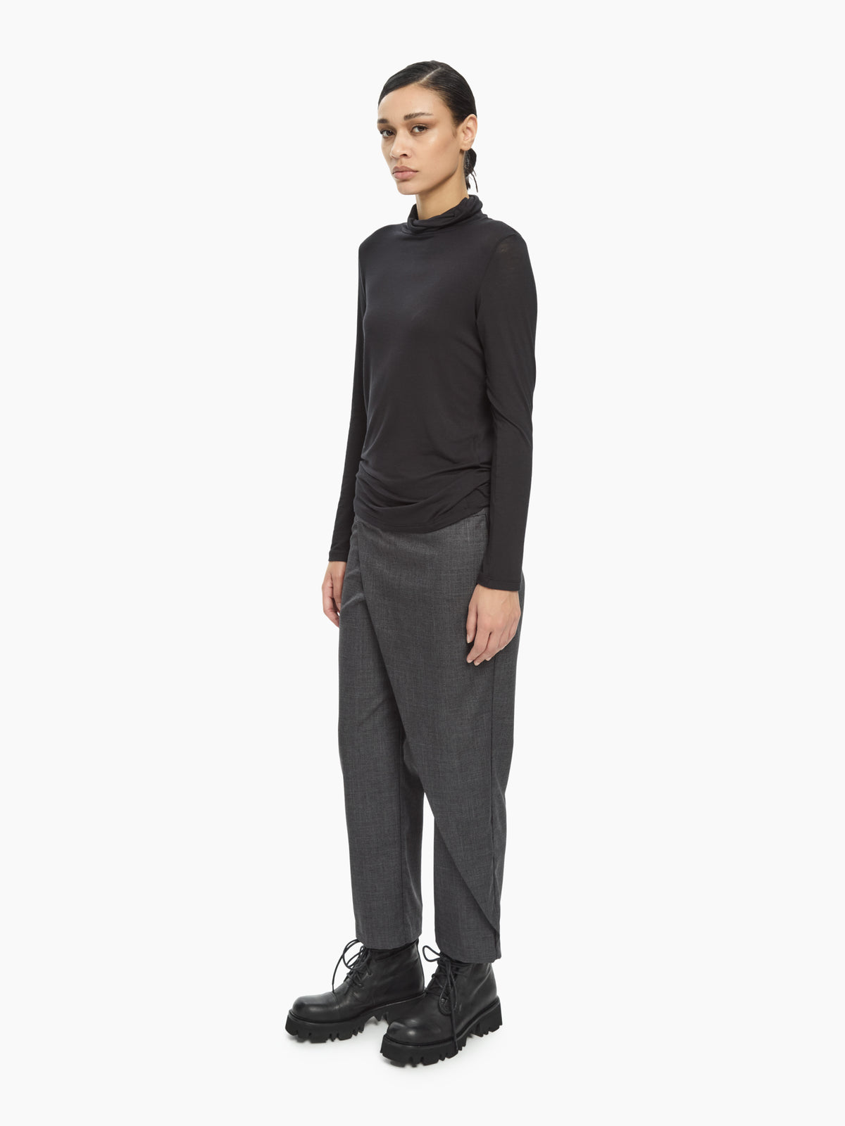 IXOS Maglia a collo alto NERO