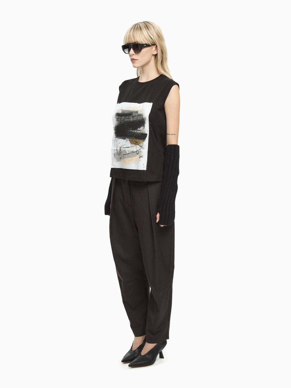IXOS T-shirt con grafica NERO