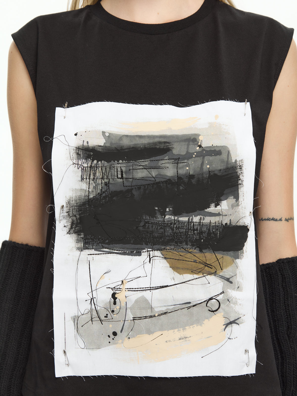 IXOS T-shirt con grafica NERO