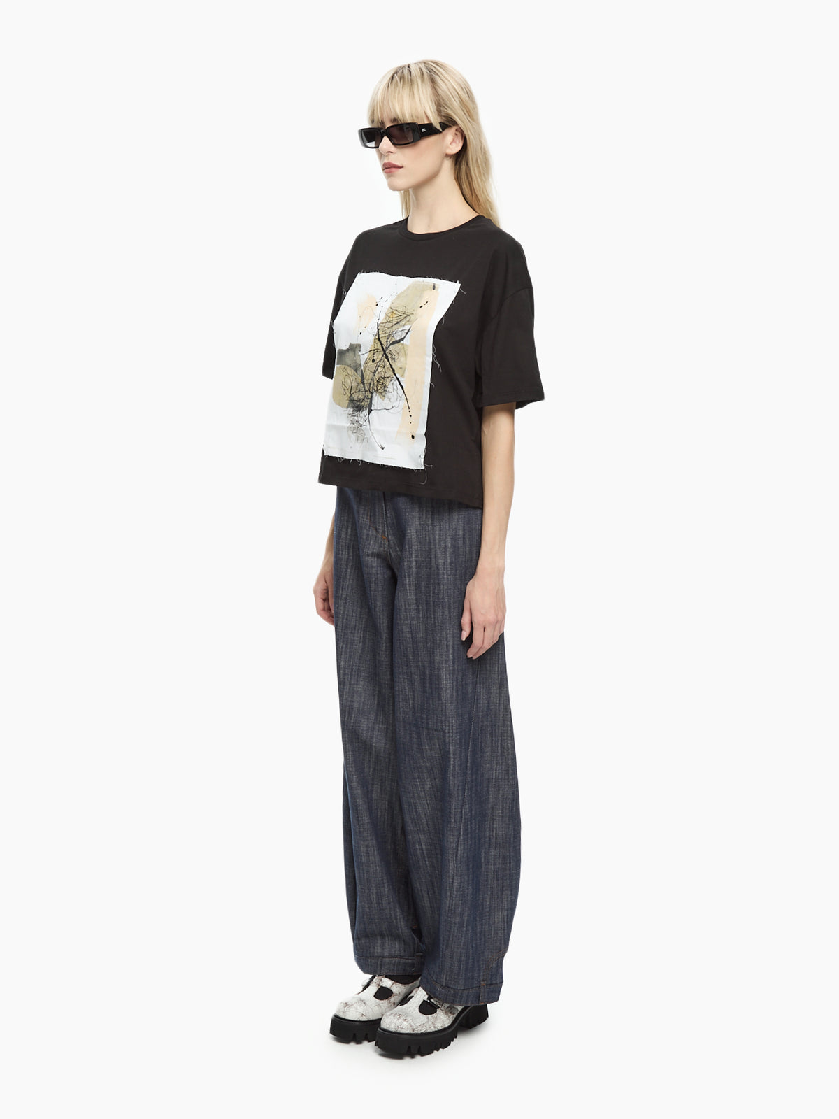 IXOS T-shirt con stampa NERO