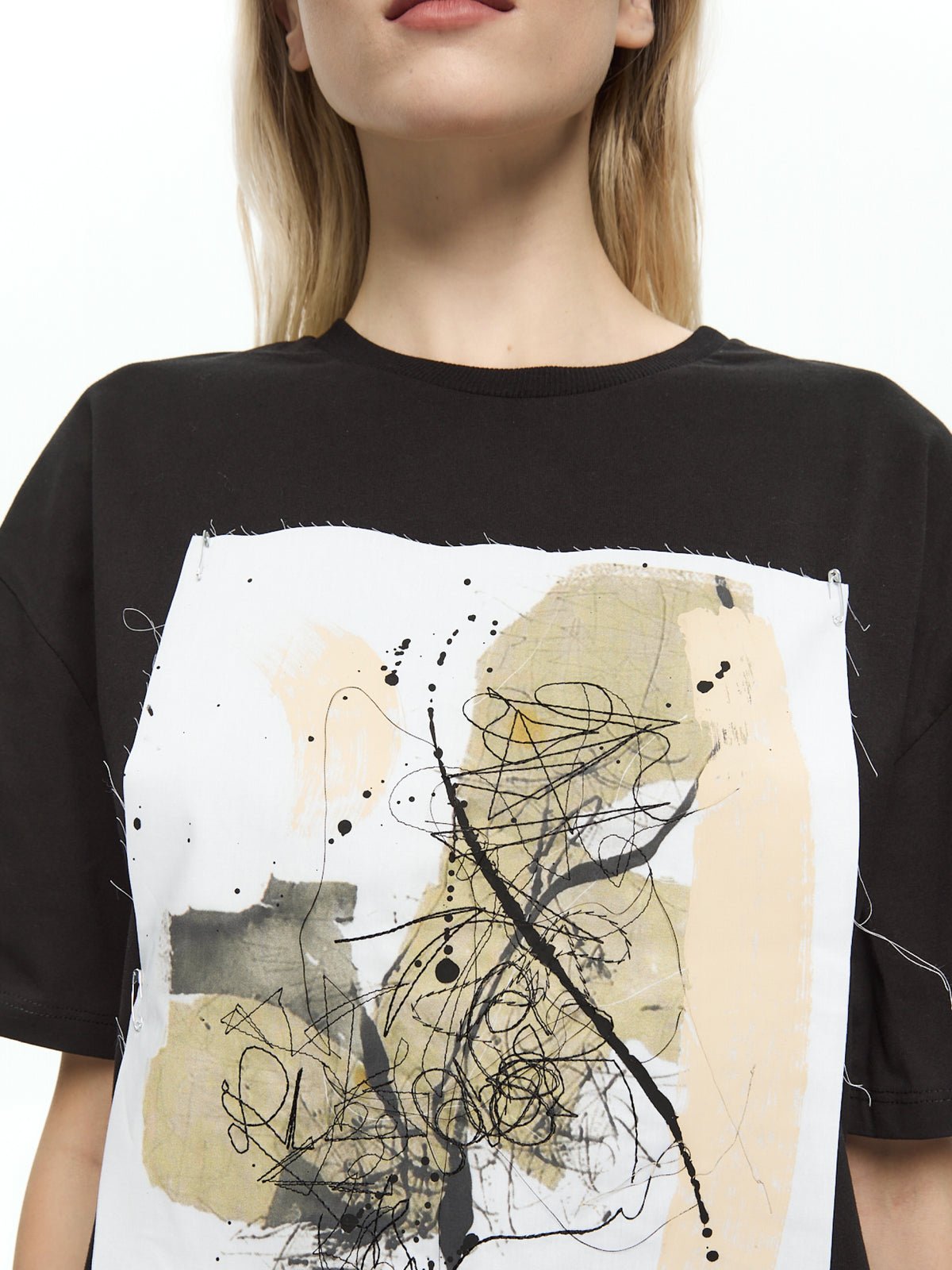 IXOS T-shirt con stampa NERO